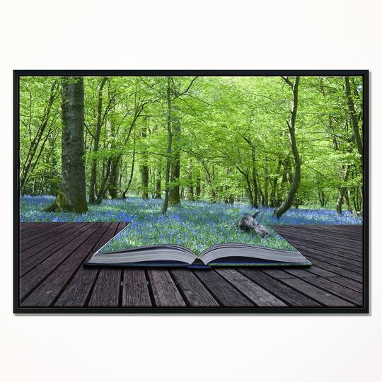 Designart - Open Book to Green Forest